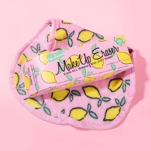 MakeUp Eraser Pink with Lemon Design